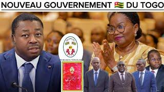 #TogoLE P.F#AURE GNASSINGBE RECONDIT M.VICTOIRE #TOMEGAH 1er ministre ds le nouveau gouvernement