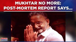 Mafia Mukhtar Ansari No More Post-Mortem Completed Report Reveals...  Latest Updates On Times Now