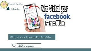 How to see who Visited  your Facebook Profile  How to see who Visited your Facebook Profile 2020