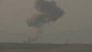 Iraq Footage shows US airstrikes against IS militants
