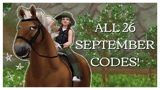 All *26* Working Codes Of September 2024 150+ Star Coins  Star Stable Online