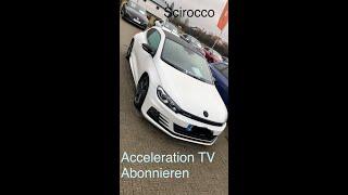 VW Scirocco GTS 2.0 i 220 Ps 50-220 kmh on Highway Acceleration