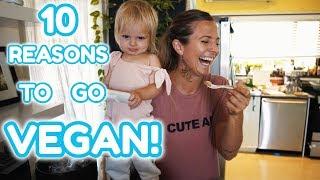 10 REASONS TO GO VEGAN  We Make Banana Ice Cream With James Aspey  Yoga Girl  Rachel Brathen