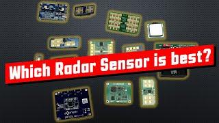 Radar Sensors from $3 to over $100 Which one is Best?