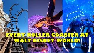 Every Roller Coaster at Walt Disney World in Orlando Florida Full Onride POV