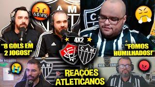 REAÇÕES dos ATLETICANOS FURIOSOS com a DERROTA - VITÓRIA 4X2 ATLÉTICO-MG REACT BRASILEIRÃO 2024