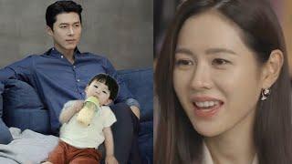 Son Ye-jin Giggling while Sharing A Happy Time with Hyun Bin and Son Alkong