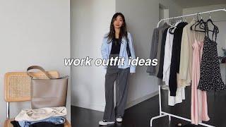 casual work outfit ideas office wear lookbook