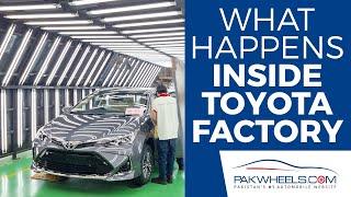 Gaari Kaisy Banti Hai?  Toyota Factory Tour  PakWheels