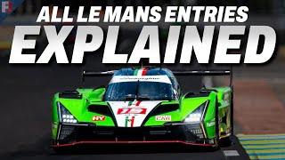 All 62 Le Mans ENTRIES Competing in 2024  Ft @GTRain