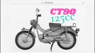 CT90 125cc swap postie cub lifan pitbike china clone