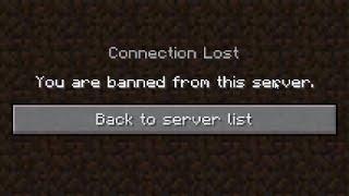 minecraft monday but i get banned