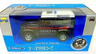 Welly Land Rover Defender   Opening new car from Welly Cars  Unboxing new Welly  diecast car 134