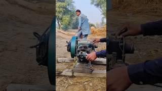 Diesel Engine Starting Powerful Man #shorts #viralvideo