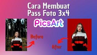 Cara Mengubah Ukuran Pas Foto 3x4 di PicsArt untuk Pemula Membuat Pas Foto 3x4 Di Picsart