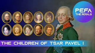 The Children of Tsar Pavel I Texts with pictures