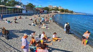 Жильё в Крыму 2024. АЛУШТА - сезон начался? Полные пляжи в АПРЕЛЕ Опрос отдыхающих.