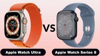 Apple Watch Ultra vs Apple Watch Series 8 Aluminum