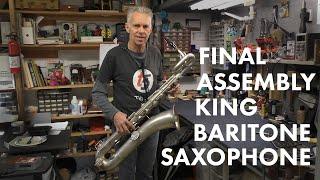 1917 H N  White King Baritone Saxophone Restoration Part 3