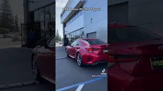 2022 Lexus RC 350 F Sport Infrared  Lexus Stevens Creek