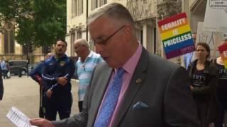 John Walker - Gay man wins Supreme Court case on equal pension rights