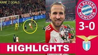 Bayern Munich VS Lazio 3-0 01 All Goals & Highlights 2024  Kane 2 Goals & MOTM 