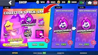 NEW UPDATE COLLECTORS PACK NEW HYPERCHARGE  8 NEW BRAWLERS  BRAWL STARS