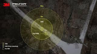 3M™ PELTOR™ Video for ComTac VI NIP animation