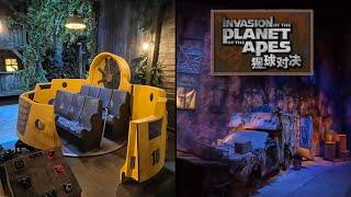 Invasion Of The Planet Of The Apes On Ride POV - Genting SkyWorlds