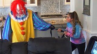 Scary Creepy Clown Breaks into Our House and Gets Confronted