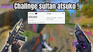 Challenge dari sultan Atsuko  1vs4 dengan class ninja + HS0405  Codm Indonesia