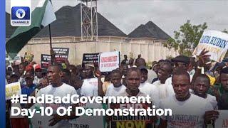 Hardship Protest Heavy Security Deployment In Abuja On Day-10 Of Demonstration