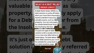 Debt Relief Order criteria #debtrelief #uktax #propertymarket #ukproperty #shorts