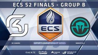 SK vs Immortals - Map 1 - Cache - GROUP B ECS Season 2 LAN Finals