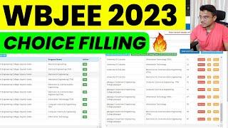 Choice Filling Kaise Kare ?  WBJEE 2023  Choice Filling  Counselling