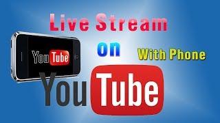 How To Live Stream On YouTube with IphoneIpad