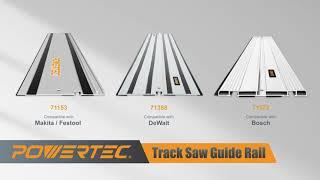 Track Saw Guide Rail for MakitaFestool DeWalt and Bosch Track Saws #woodworking #oem