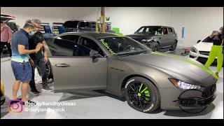 How Did The PPF Paint Protection Training Go... The Maserati Ghibli is complete