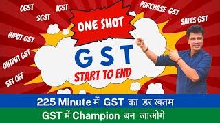 Goods and Service Tax  GST  in One Shot  Meaning Entry GST Set off  Complete Chapter in Hindi