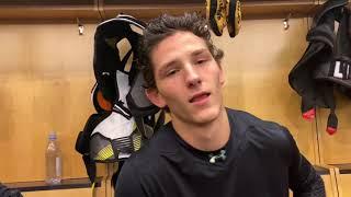 Penguins D John Marino After His First NHL Game  PHN