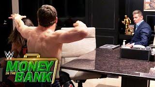 AJ Styles and Daniel Bryan brawl in Mr. McMahon’s office WWE Money in the Bank 2020 WWE Network