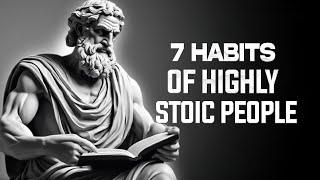 MASTERING INNER PEACE - THE 7 HABITS OF HIGHLY STOIC PEOPLE STOICISM  ANTIQUE ADVICE