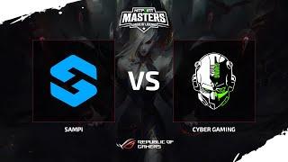 Sampi vs Cyber Gaming @ O 3.místo Masters #14 GAME 4