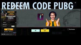 NEW REDEEM CODE PUBG  WORKING AND WITH PROOF  TODAY 2024.
