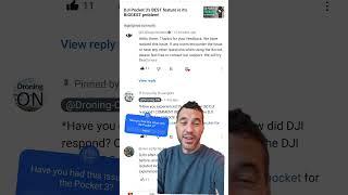 DJI has CONFIRMED the rotating screen issue lets hope itll be resolved #djipocket #tech #dji