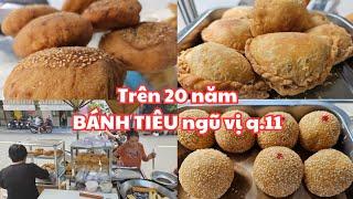 Sài Gòn Trên 20 năm Thơm ngon BÁNH TIÊU NGŨ VỊ Bánh cam Bánh bao chỉ Bánh xếp quận 11