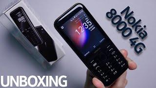 Nokia 8000 4G  Unboxing & Features Explored