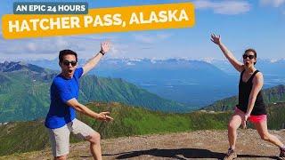 1 EPIC day in Hatcher Pass Alaska  3 incredible hikes to lakes waterfalls and more