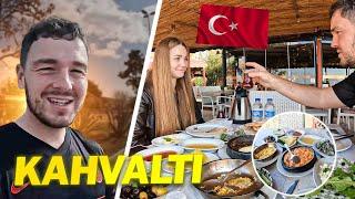 Turkish breakfast in Maltepe Istanbul Kahvalti 