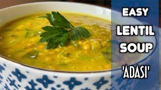 Easy and Delicious Lentil Soup  Persian Adasi  عدسی